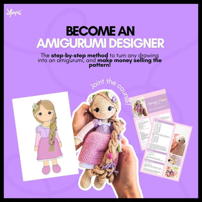 Become an amigurumi designer (course)